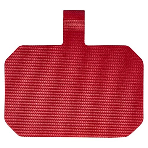 Additional Image 2 - a red rectangular object with a red band