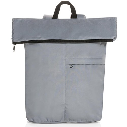 Additional Image 5 - a grey bag with a black strap