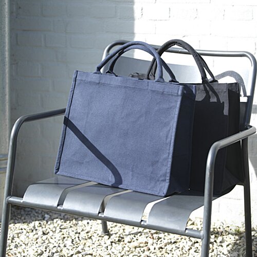 Additional Image 4 - a blue bag on a bench
