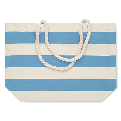 Additional Image 5 - a blue and white striped bag