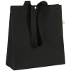 a black bag with a handle