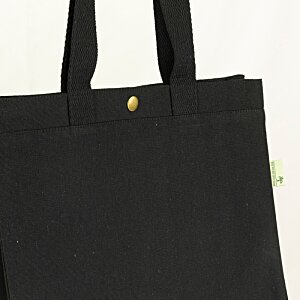 Additional Image 10 - a black bag with a gold button