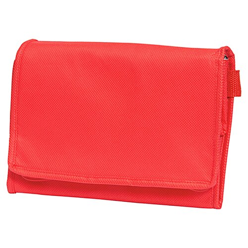 Additional Image 2 - a red folded cloth on a white background