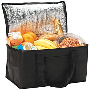 Additional Image 4 - a black bag with food inside