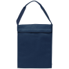 a blue bag with a strap