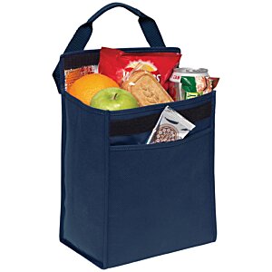 Additional Image 3 - a blue bag full of food