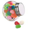 a jar of jelly beans