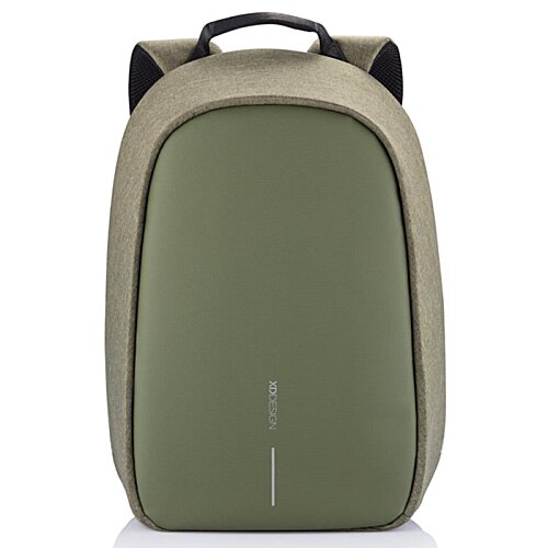 Additional Image 3 - a green backpack with a black handle