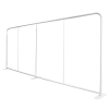 a white metal fence with a white background