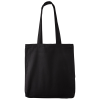 a black bag with a long handle