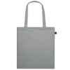 a grey bag with a handle