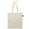 a white bag with a handle