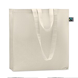 Additional Image 3 - a white bag with a blue button