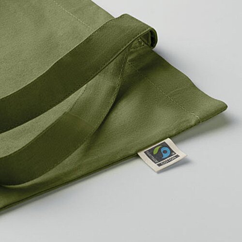 Additional Image 5 - a green cloth with a square object on it