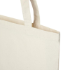 a white bag with a handle