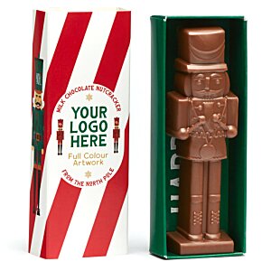 Additional Image 1 - a chocolate nutcracker in a box