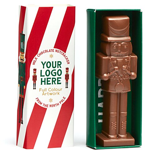 Additional Image 1 - a chocolate nutcracker in a box