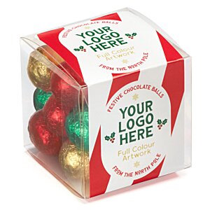 Additional Image 1 - a box of christmas ornaments