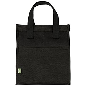 Additional Image 2 - a black bag with a green logo