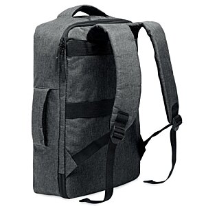 Additional Image 2 - a black backpack with straps