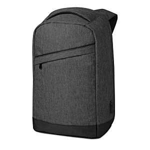 Additional Image 1 - a black backpack with a zipper