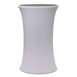 Additional Image 1 - a white vase with a curved neck