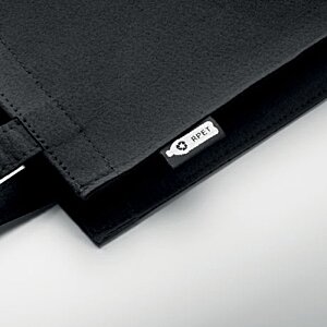 Additional Image 3 - a close up of a black cloth