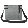 a grey bag with a strap