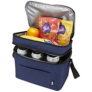 Additional Image 3 - a blue lunch bag with food inside