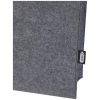 a grey file folder with a clip