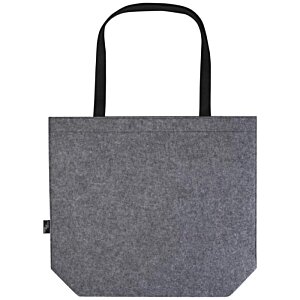 Additional Image 1 - a grey bag with black handles
