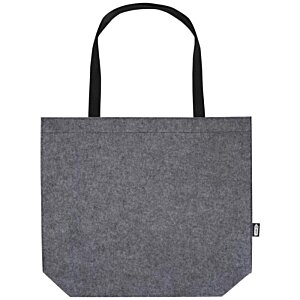 Additional Image 2 - a grey bag with black handles