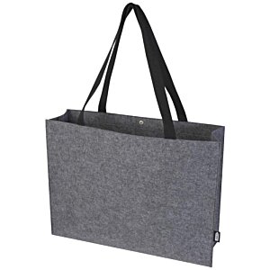 Additional Image 5 - a grey bag with black handles