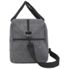 a grey bag with a strap