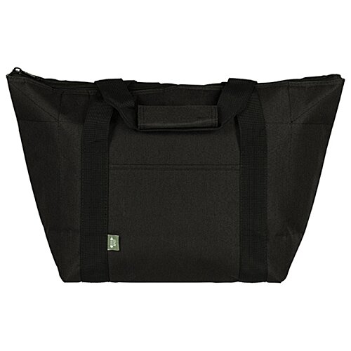 Additional Image 2 - a black bag with a green logo