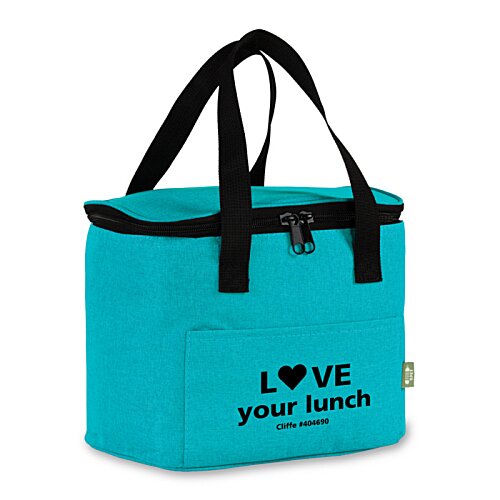 Additional Image 11 - a blue bag with black handles