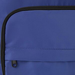 Additional Image 4 - a close up of a blue bag