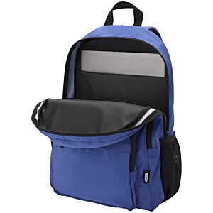Additional Image 3 - a blue backpack with a black strap