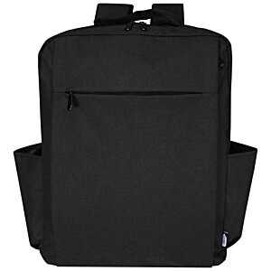 Additional Image 2 - a black backpack with straps