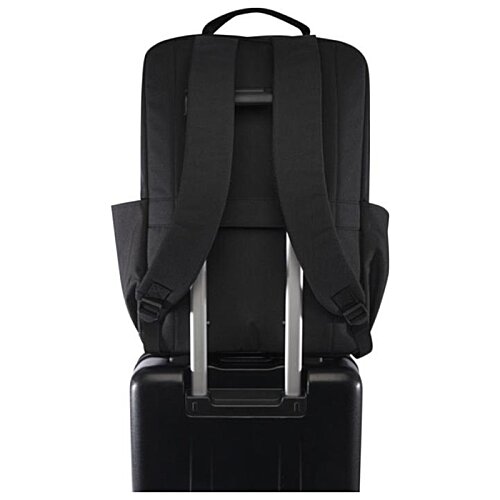 Additional Image 3 - a black backpack on a stand