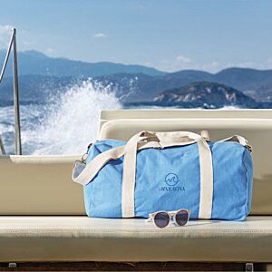 Additional Image 5 - a blue bag on a bench