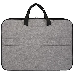 Additional Image 2 - a grey bag with black handles
