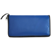 Additional Image 1 - a blue wallet with a zipper