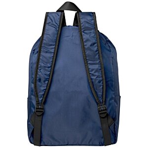 Additional Image 2 - a blue backpack with black straps