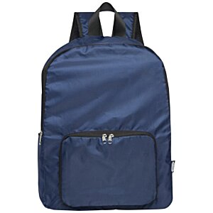 Additional Image 3 - a blue backpack with a zipper