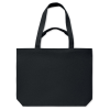 a black bag with a handle