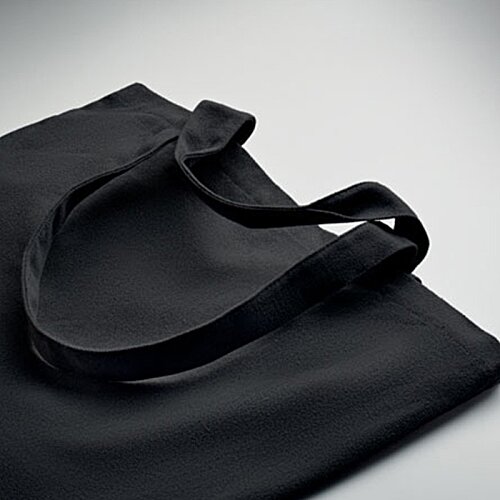Additional Image 5 - a black bag on a white surface