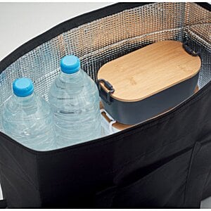 Additional Image 6 - a black bag with a container of water and a bottle