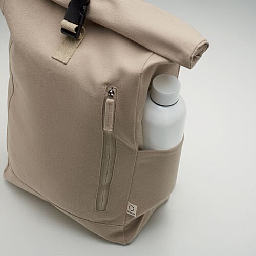 Additional Image 7 - a tan bag with a white bottle in it