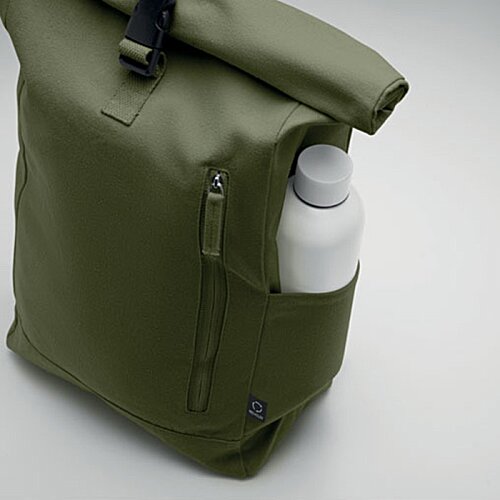 Additional Image 8 - a green bag with a white bottle in it